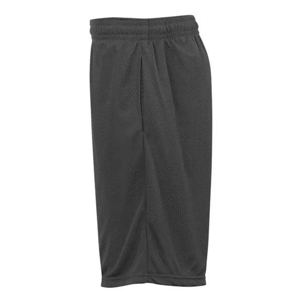 Polyester 9" pro mesh pocketed shorts. Blank product.... from ASI 84358 S&S Activewear
