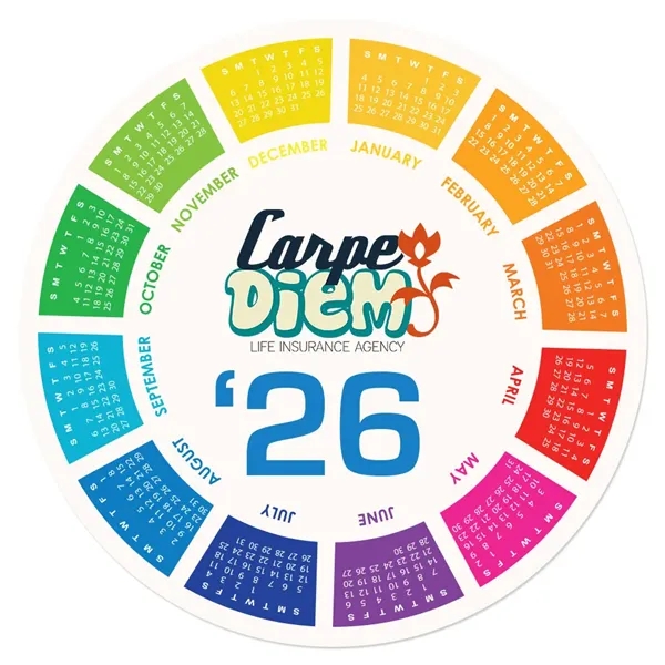 Month block calendar mouse pad made of rubber and soft woven... from ASI 39552 BEL Promo