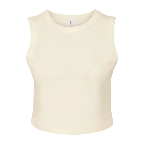 BELLA + CANVAS Women's Micro Rib Muscle Crop Tank... from ASI 84358 S&S Activewear