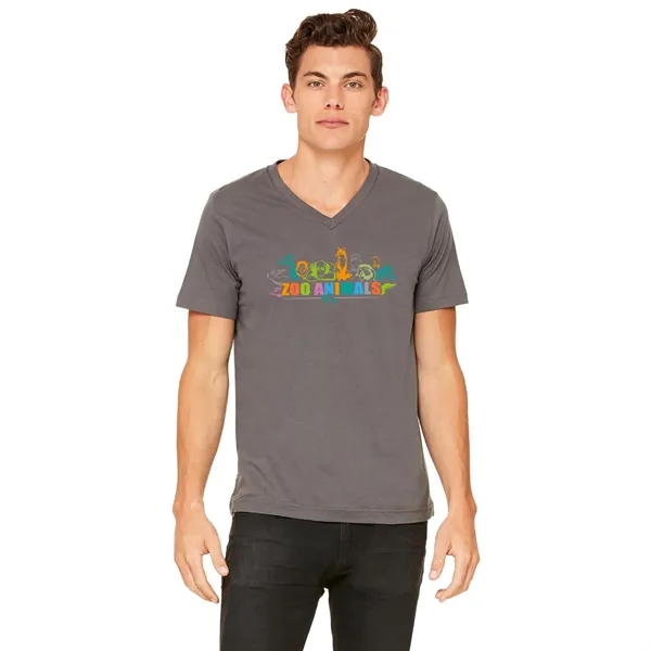 Bella + Canvas - Unisex Jersey Short-Sleeve V-Neck T-Shirt... from ASI 30208 A P Specialties / AP Specialties