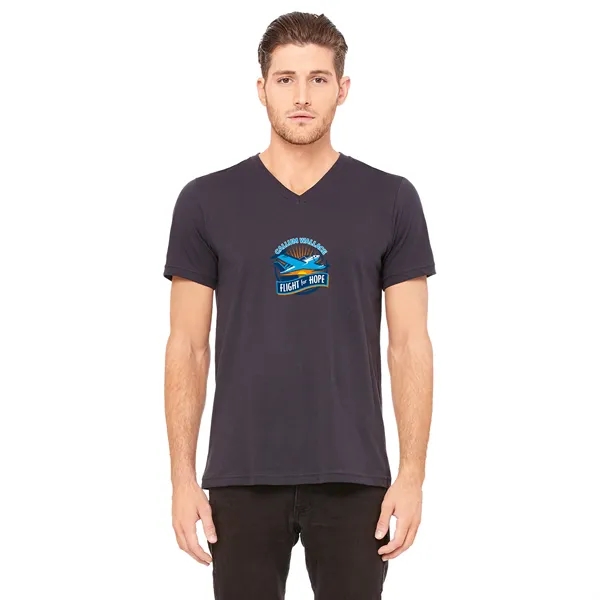 Bella + Canvas - Unisex Jersey Short-Sleeve V-Neck T-Shirt... from ASI 30208 A P Specialties / AP Specialties