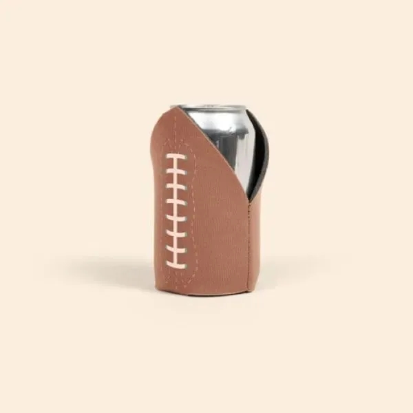 Four-color process can insulator, football, 1/8" thick high density scuba foam.... from ASI 74710 Numo / NUMO