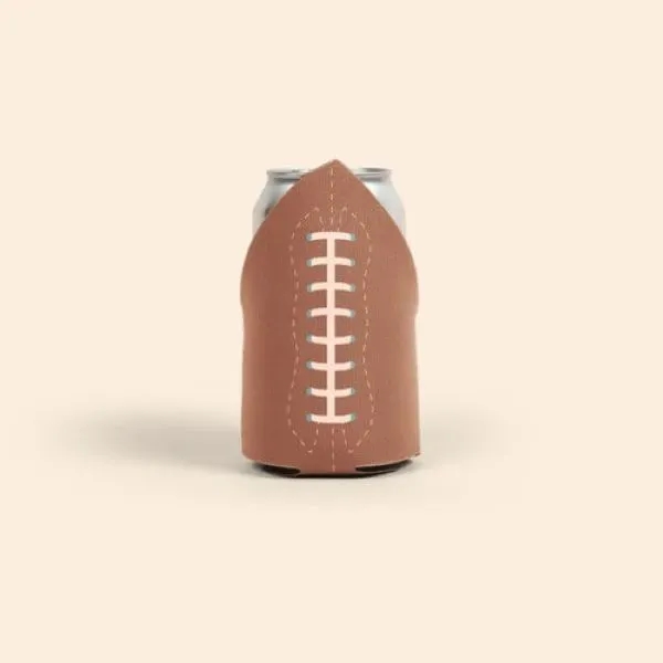 Four-color process can insulator, football, 1/8" thick high density scuba foam.... from ASI 74710 Numo / NUMO