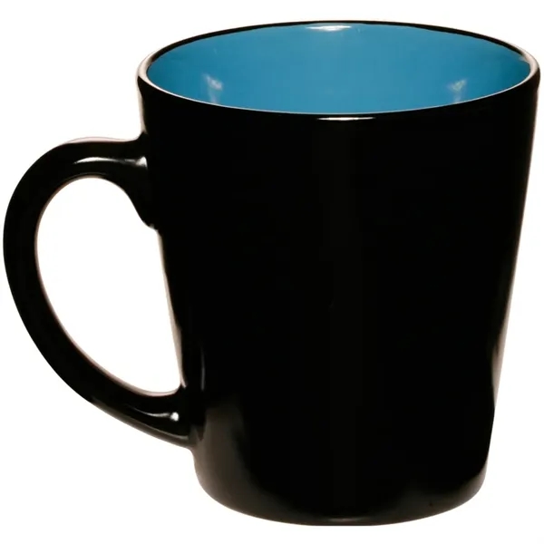 12 oz. two-tone latte mug with high curved grip and smooth... from ASI 39552 BEL Promo