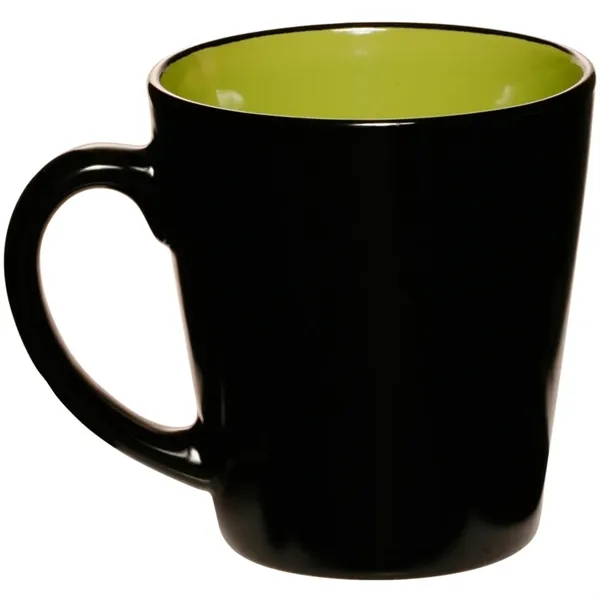 12 oz. two-tone latte mug with high curved grip and smooth... from ASI 39552 BEL Promo