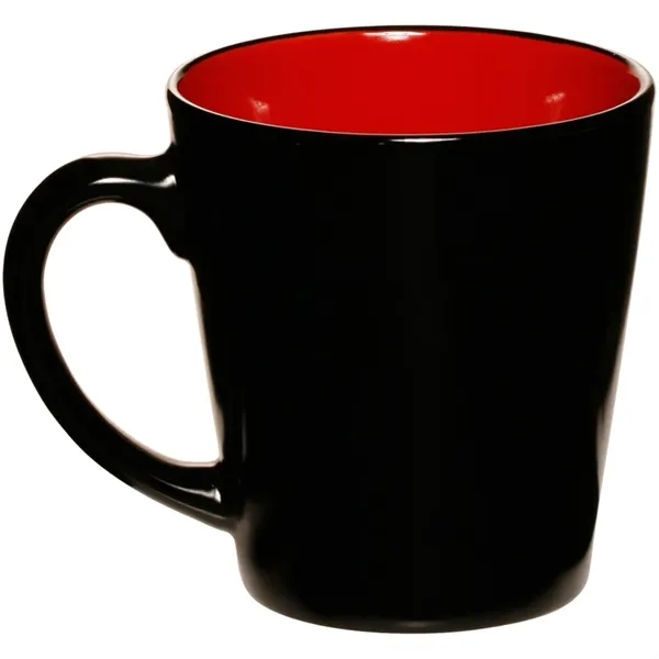 12 oz. two-tone latte mug with high curved grip and smooth... from ASI 39552 BEL Promo
