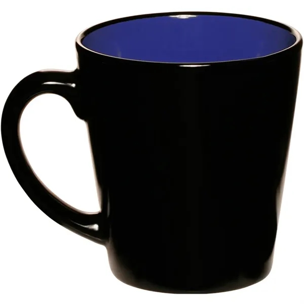 12 oz. two-tone latte mug with high curved grip and smooth... from ASI 39552 BEL Promo