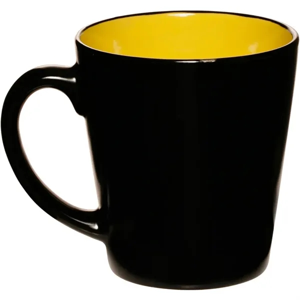 12 oz. two-tone latte mug with high curved grip and smooth... from ASI 39552 BEL Promo