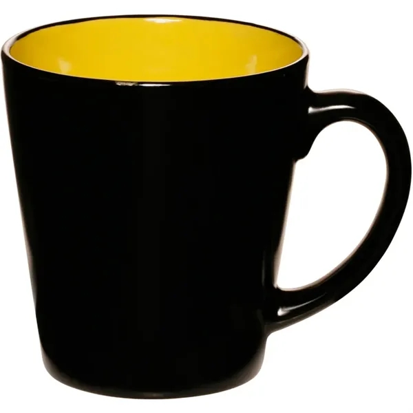 12 oz. two-tone latte mug with high curved grip and smooth... from ASI 39552 BEL Promo