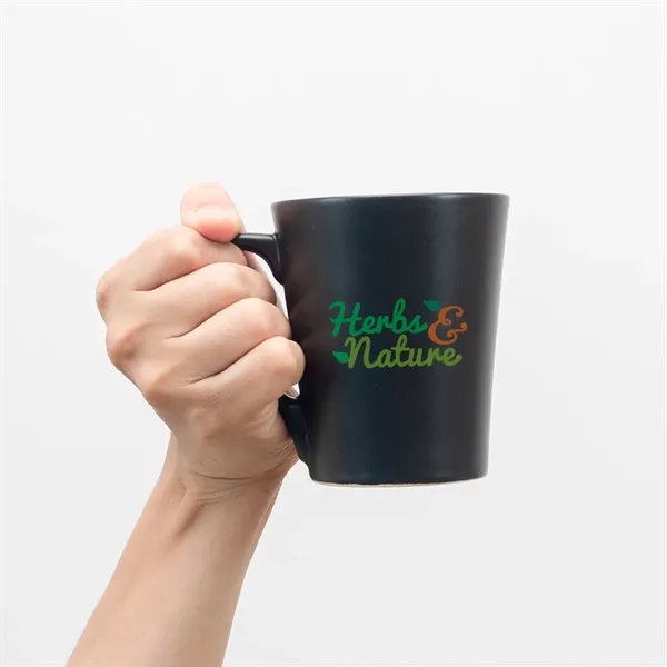 12 oz. two-tone latte mug with high curved grip and smooth... from ASI 39552 BEL Promo