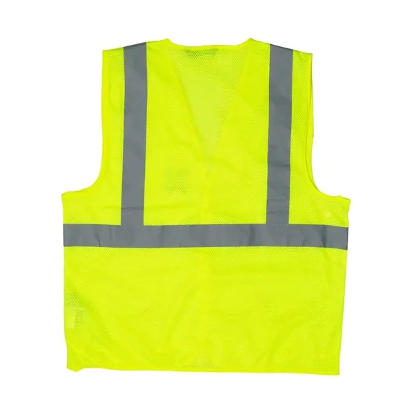Berne Apparel Hi-Vis Class 2 Economy Vest... from ASI 84358 S&S Activewear