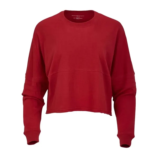 Boxercraft Women's Crop Retro Jesery... from ASI 84358 S&S Activewear