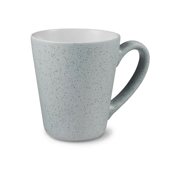 4.56" x 5.125" x 4" 16 ounce gray ceramic mug with... from ASI 79530 Prime Line