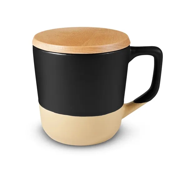 16.5-ounce mug with a wood lid.... from ASI 79530 Prime Line