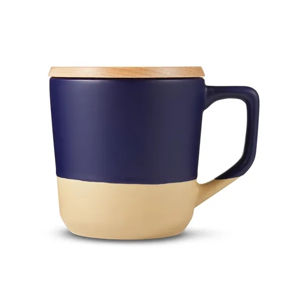 16.5-ounce mug with a wood lid.... from ASI 79530 Prime Line