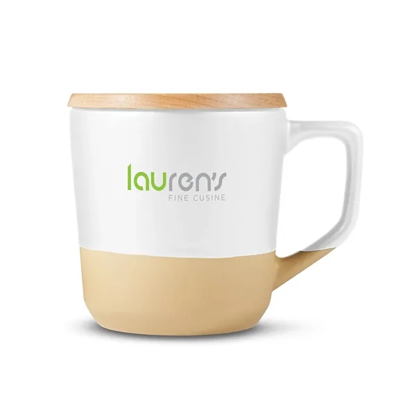 16.5-ounce mug with a wood lid.... from ASI 79530 Prime Line