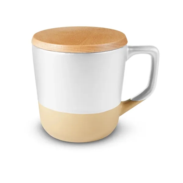 16.5-ounce mug with a wood lid.... from ASI 79530 Prime Line