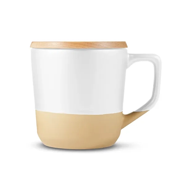 16.5-ounce mug with a wood lid.... from ASI 79530 Prime Line
