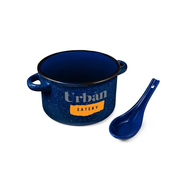 20-ounce campfire bowl with a spoon.... from ASI 79530 Prime Line