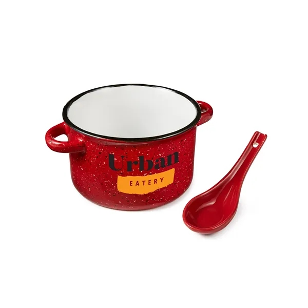 20-ounce campfire bowl with a spoon.... from ASI 79530 Prime Line