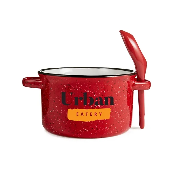 20-ounce campfire bowl with a spoon.... from ASI 79530 Prime Line