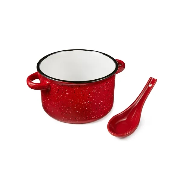 20-ounce campfire bowl with a spoon.... from ASI 79530 Prime Line