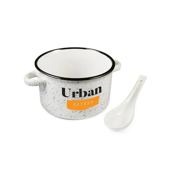 20-ounce campfire bowl with a spoon.... from ASI 79530 Prime Line