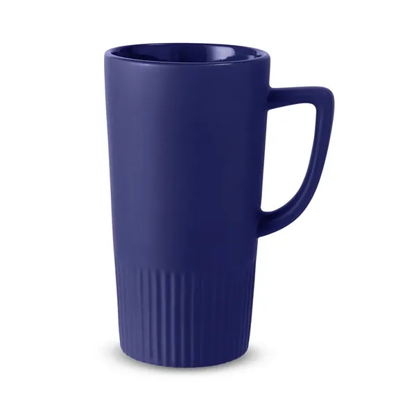 20 ounce ceramic mug with textured base, glossy interior and matte... from ASI 79530 Prime Line