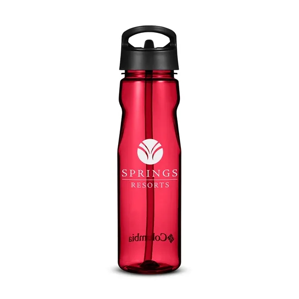 2.75" x 10.5" x 2.75" 25-ounce Columbia® Tritan® plastic sports bottle... from ASI 79530 Prime Line