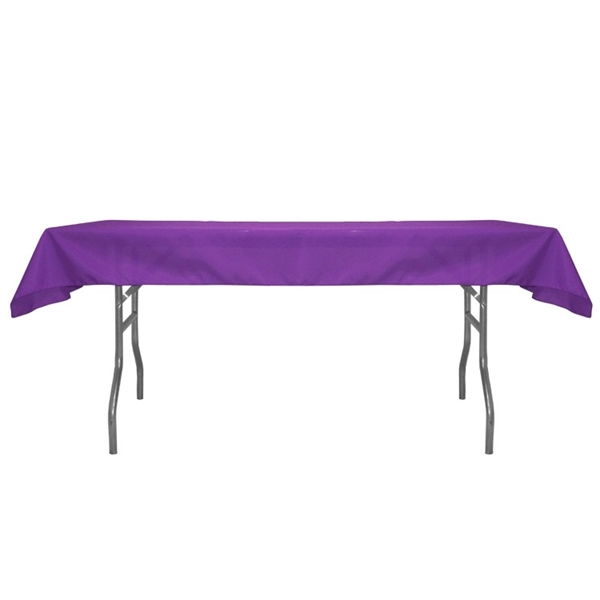 Non-Printed Table Topper made of 00% Polyester Poplin Textile.... from ASI 94105 Visual Textile Resource