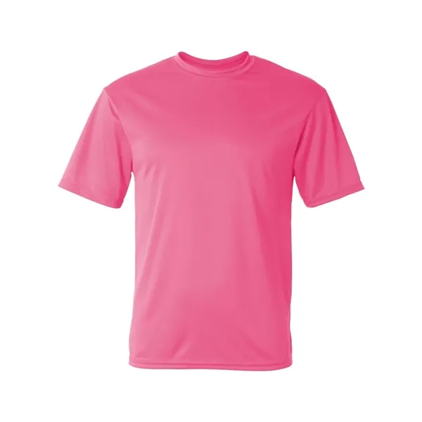 Performance t-shirt with self-fabric collar. Blank product.... from ASI 84358 S&S Activewear