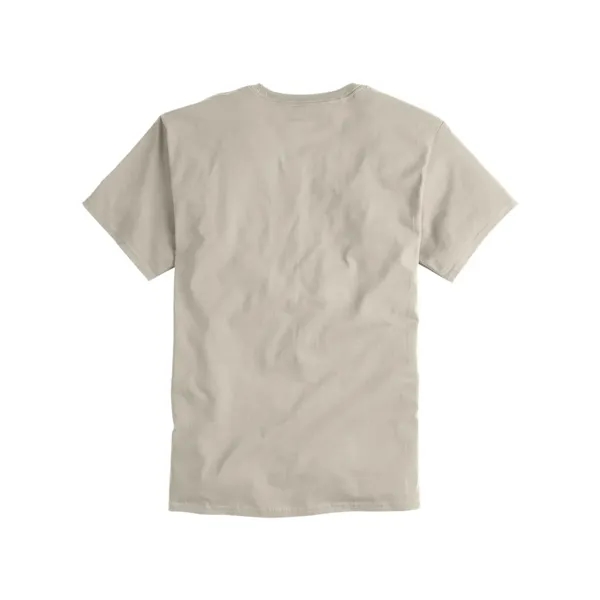 Cotton short sleeve T-shirt made with a tag-free neck label, shoulder-to-shoulder... from ASI 84358 S&S Activewear