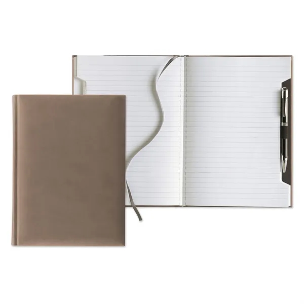 Journal with 288 gray ruled perforated pages, ribbon bookmark, pen loop,... from ASI 68507 The Magnet Group / Castelli