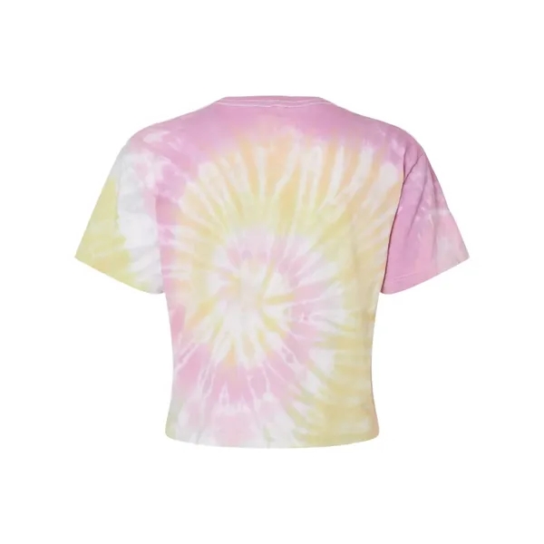 Colortone Women's Tie-Dyed Crop T-Shirt... from ASI 84358 S&S Activewear
