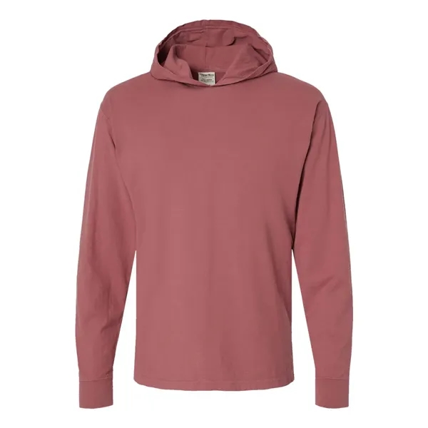ComfortWash by Hanes Garment-Dyed Jersey Hooded Long Slee...... from ASI 84358 S&S Activewear