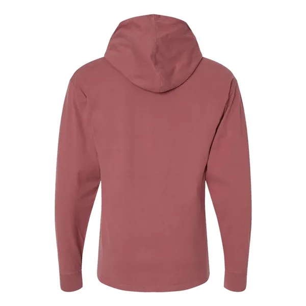 ComfortWash by Hanes Garment-Dyed Jersey Hooded Long Slee...... from ASI 84358 S&S Activewear