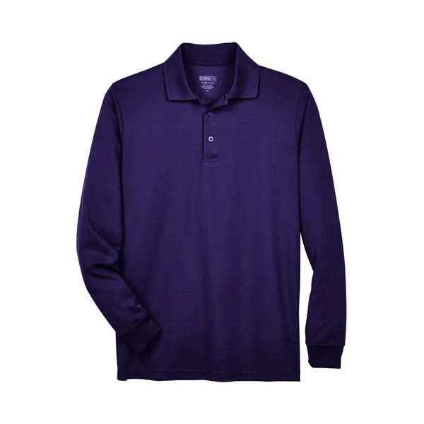 CORE365 Pinnacle Performance Long Sleeve Pique Polo... from ASI 84358 S&S Activewear