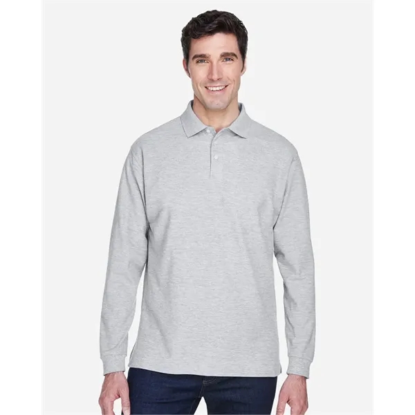DJ Classic Pima Pique Long Sleeve Polo... from ASI 84358 S&S Activewear