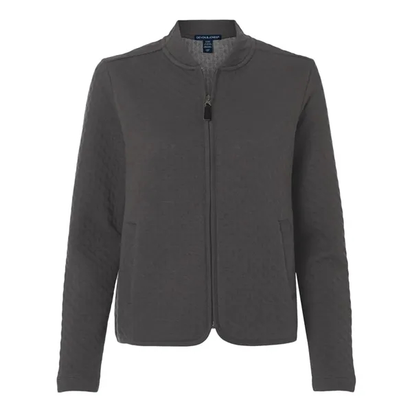 Devon & Jones Women's Berkeley Textured Full-Zip Jacket... from ASI 84358 S&S Activewear