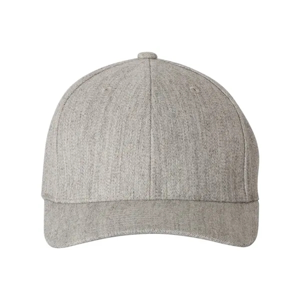 Structured wool cap 6-panel with silver undervisor. Blank product.... from ASI 84358 S&S Activewear