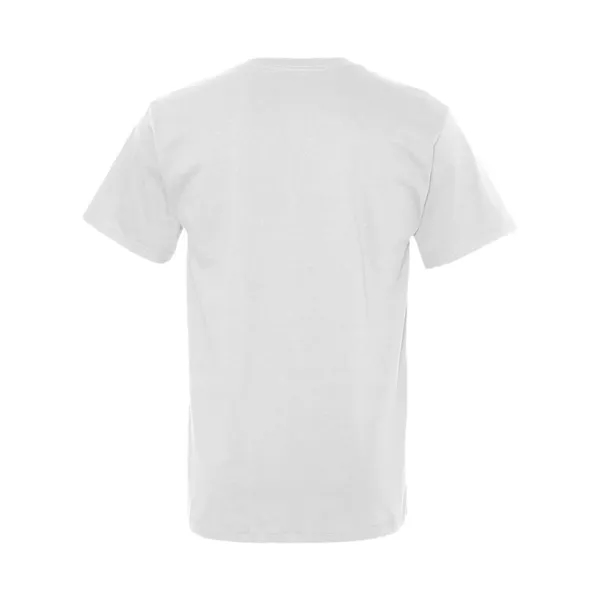 V-neck T-shirt. High-density fabric for superb decorating results. Blank product.... from ASI 84358 S&S Activewear