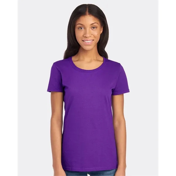 Women's  short sleeve t-shirt. 5.0 oz., pre-shrunk 100% cotton. Blank... from ASI 84358 S&S Activewear