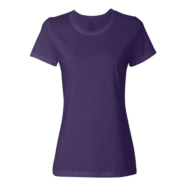 Women's  short sleeve t-shirt. 5.0 oz., pre-shrunk 100% cotton. Blank... from ASI 84358 S&S Activewear