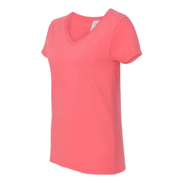 Gildan® Heavy Cotton™ Ladies' V-Neck T-Shirt, blank.... from ASI 84358 S&S Activewear