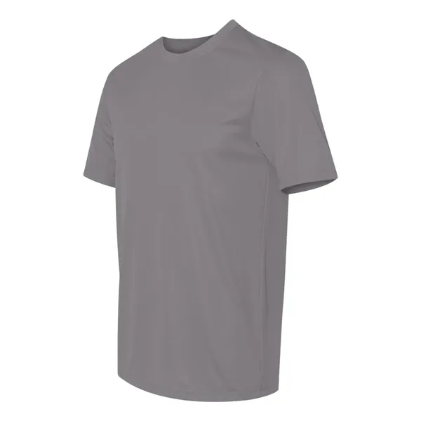100% polyester T-shirt with moisture wicking, 50+ UPF rating, and double-needle... from ASI 84358 S&S Activewear