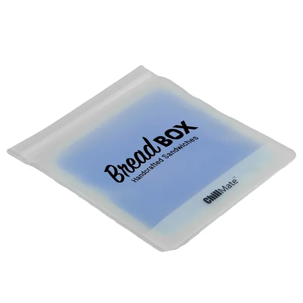 Reusable sandwich bag made of EVA with a ziplock closure on... from ASI 52840 Evans Manufacturing