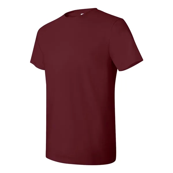 100% ring-spun cotton T-shirt with narrow ribbed collar without cover-seaming for... from ASI 84358 S&S Activewear