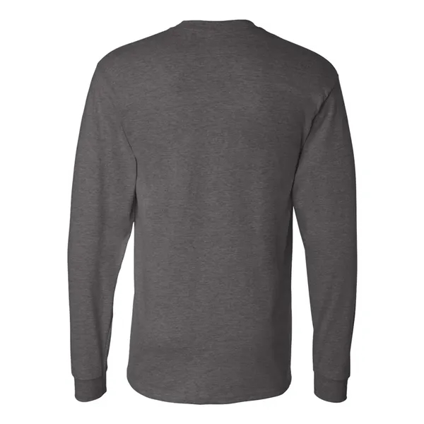 Long sleeve T-shirt made of 100% ring-spun cotton with variations for... from ASI 84358 S&S Activewear