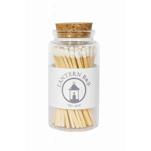 Matchsticks in Glass Jar with Logo... from ASI 89971 Stuff A Mug