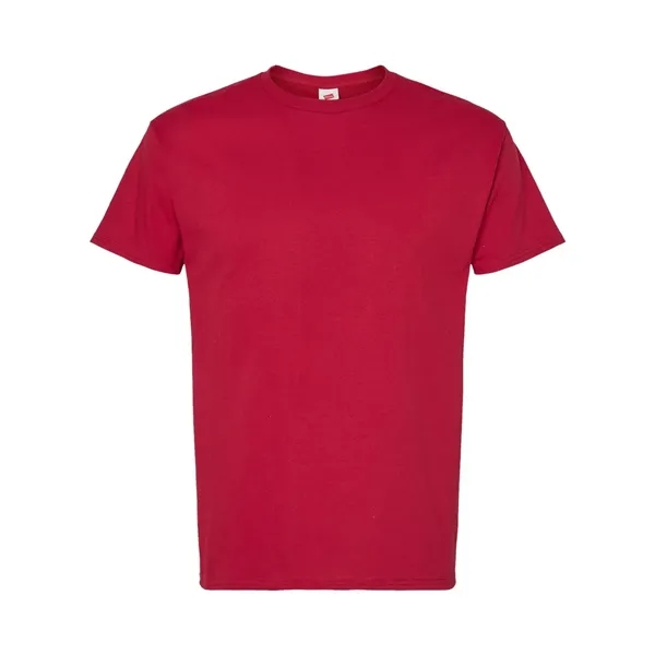 100% ComfortSoft® cotton T-shirt with tag-free neck label, shoulder-to-shoulder taping, and... from ASI 84358 S&S Activewear